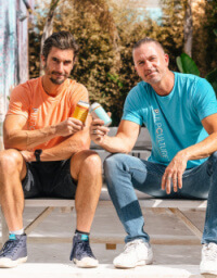 Brendan Brazier and Mark McTavish